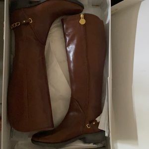 Leather riding boots Geox brand new size 6.5